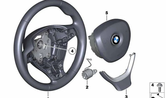 OM 32336787443 Abbellimento di volo per BMW F07, F10, F11. BMW originale.