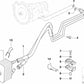 Conduit de retour de refroidissement d'huile pour BMW E53 (OEM 1722461168). BMW d'origine.