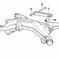 Soporte de goma para BMW E31 (OEM 33312227375). Original BMW