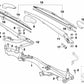 Einstellscheibe für BMW 7er E65, E66 (OEM 61617008971). Original BMW