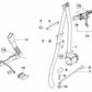 Portacinturón derecho para BMW Serie 3 E92 (OEM 72119148512). Original BMW.