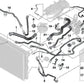 Tubería de refrigerante de retorno para BMW Serie 5 G30, G31, G32 Serie 7 G11, G12 (OEM 17128602870). Original BMW