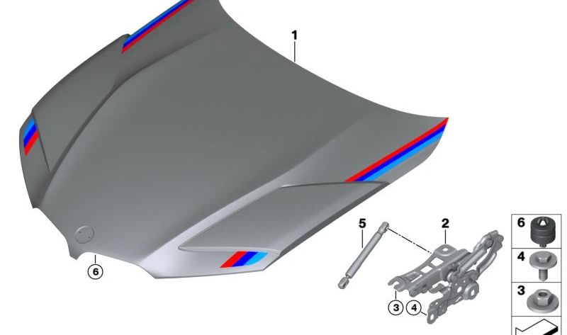 Tuerca hexagonal con arandela OEM 07146959644 para BMW {E81, E87, F20, F21, F40, F52, F22, F23, F44, F46, F87, G42, U06, F30, F31, F34, F35, F80, G20, G21, G28, G80, F36, G22, G23, G26, G82, G83, F90, G30, G31, G38, G32, E65, E66, G11, G12, F91, F92,