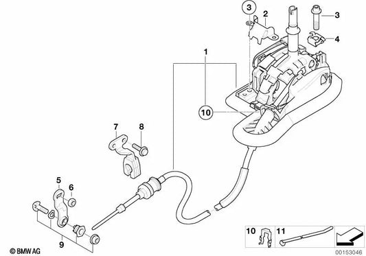 Cambio Steptronic para BMW E63, E64 (OEM 25167546813). Original BMW