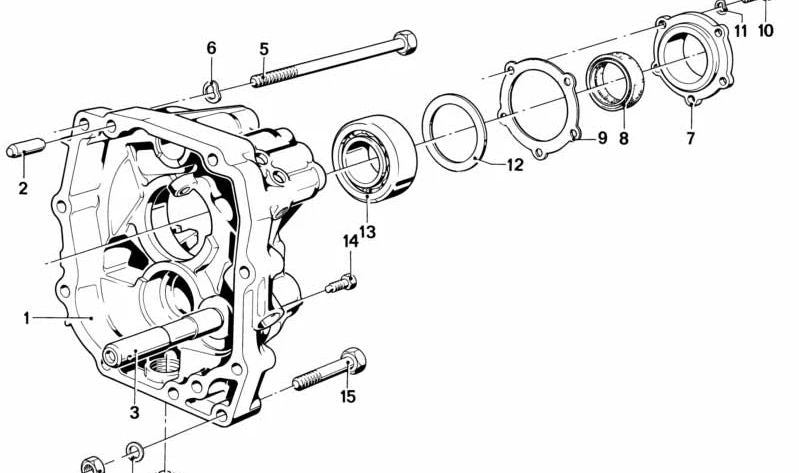 OEM Rolling 23129981441 pour BMW E21, E30, E12, E28, E24, E23. BMW d'origine.