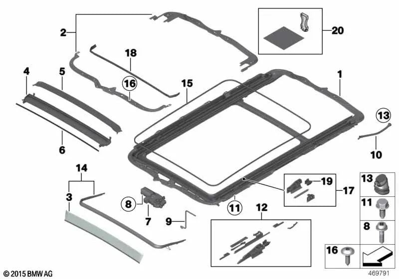 Tubo de drenaje de agua para BMW X5 E70, E70N (OEM 54137160027). Original BMW.