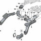 Ansaugstutzen für BMW 5er F07, F10, F11, F18, 6er F06, F12, 7er F01, F02, F04 (OEM 13717577469). Original BMW