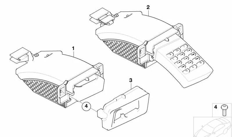 Tornillo de cabezal abombado para BMW Serie 3 E92, E93, G80, G81, Serie 4 G82, G83, Serie 5 F07N, F10N, F11N, F18, F90, G30, G31, G38, Serie 6 G32, Serie 7 E65, E66, G11, G12, i I12, I15, X3 F25, X4 F26, X5 F15, F85, G05, G18, X6 F16, X7 G07, Z4 E89, y pa