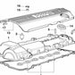 Cubierta protectora para BMW E36, E34 (OEM 11121703462). Original BMW