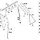 Rechte Fensterführung für BMW X5 E53 (OEM 51348257700). Original BMW