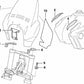 Soporte de sujeción OEM 16112307004 para BMW {E81, E82, E87, E88, E90, E91, E92, E93, F20, F21, F30, F31, F32, F34, F36, X1 E84}. Original BMW.