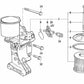 Junta de perfil para BMW E36, E34 (OEM 11421738409). Original BMW