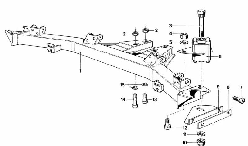 Arandela para BMW Serie 3 E21 (OEM 33331117787). Original BMW