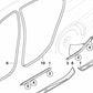 Panel Embellecedor ///M 5, Entrada Trasera Izquierda/derecha para BMW Serie 5 E60/E61. Original BMW.