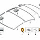 Center Roof Cover Gasket for BMW E93, E93N, F33, F33N, F83, F83N (OEM 54377415365). Original BMW.