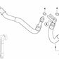 Tubería de Retorno del Enfriador de Aceite del Motor para BMW E60N, E61N (OEM 17227560980). Original BMW