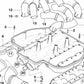 OEM Le manchon d'admission à l'air gauche 11611405876 pour BMW E39 (520i, 523i, 525i, 528i, 530i). BMW d'origine.