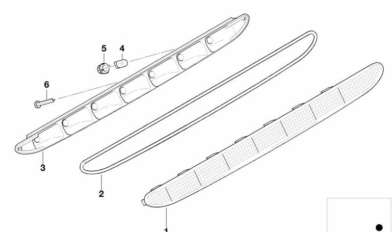 Parafuso de cabeça sextavada para vários modelos BMW (OEM 51168215465). BMW original