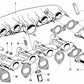 Junta sin amianto para BMW Serie 3 E21, Serie 5 E12 (OEM 11619065677). Original BMW