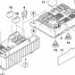 Universelles Steckergehäuse für BMW 1er E81, E82, E87, E88, 3er E90, E91, E92, E93, X1 E84, X5 E70, X6 E71 (OEM 61146938604). Original BMW