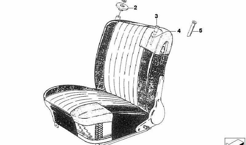 Tapa embellecedora cromada OEM 52101819850 para BMW E23, E24, E28, E32, E34. Original BMW.