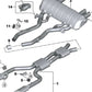 Embellecedor del Tubo de Escape Cromado para BMW Serie 2 G87, Serie 3 G80, G81, Serie 4 G82, G83 (OEM 18308096125). Original BMW.