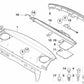 Linke Kindersicherungsabdeckung für BMW E46 (OEM 51468243667). Original BMW