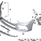 Guía parachoques derecha superior para BMW Serie 8 F91, F92, F93 (OEM 51118074824). Original BMW.