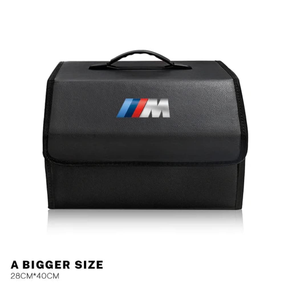 Caja Organizadora De Maletero Plegable Con Logotipo M Para Bmw - Bolsa Almacenamiento Gran