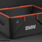 Caja Plegable De Bmw Negra O Negra/roja. Original Roja Y Negra Accesorios