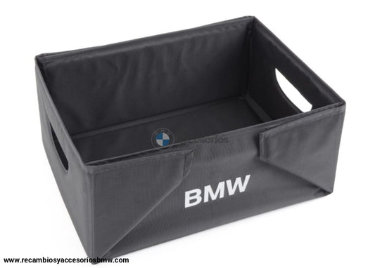 Caja Plegable De Bmw Negra O Negra/roja. Original Sólo Accesorios