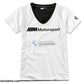 Camiseta Bmw M Motorsport Logotipo De Mujer . Original Recambios