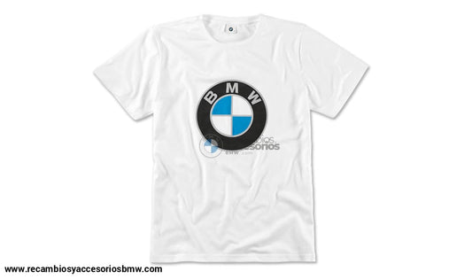 Camiseta Logo Bmw Unisex . Original Recambios