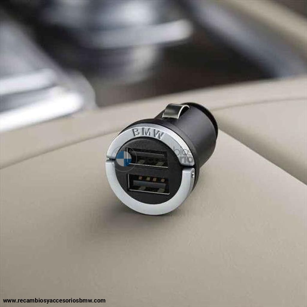 Cargador Usb Dual Para Bmw. Original De Bmw Accesorios Multimedia