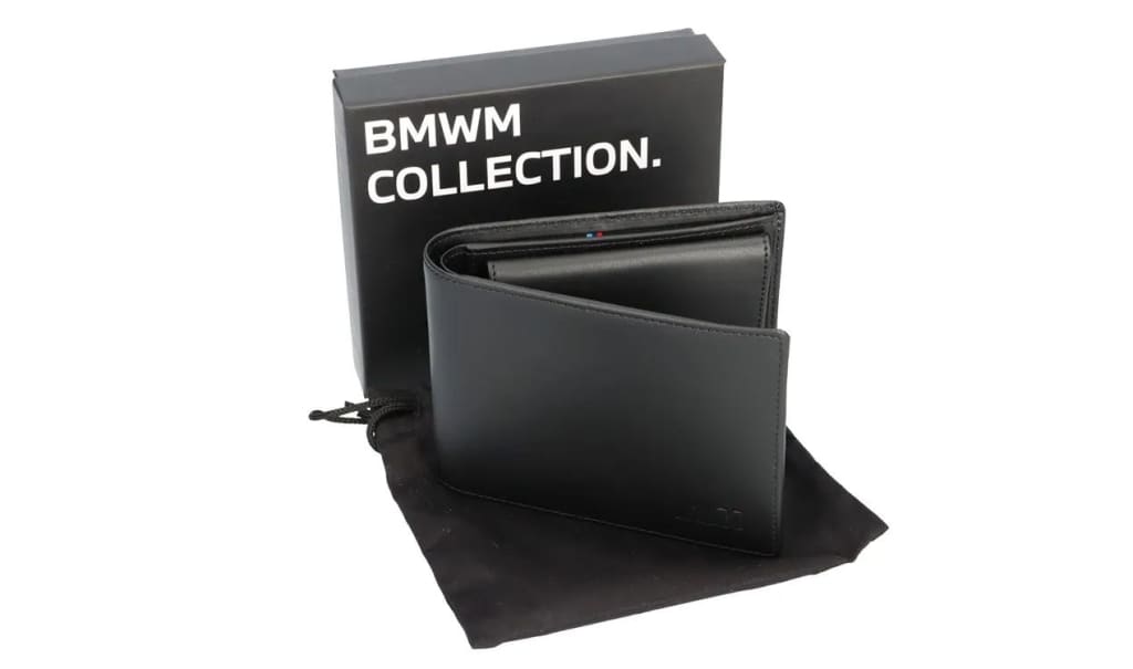 Cartera M Con Bolsillo Para Monedas Bmw. Original Recambios