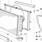 Manguera de agua OEM 17111723521 para BMW E36 (318i, 318is, 318tds, 320i, 323i, 325i, 325td, 325tds, 328i, M3). Original BMW.