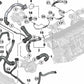 Abgasturbolader-Kühlversorgungsrohr für BMW E82, E88, E90, E91, E92, E93, E60N, E61N, F01, F02, E89 (OEM 11537558899). Original BMW