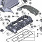 Tapa trasera del motor OEM 11127614227 para BMW (Modelos compatibles: F20, F21, F22, F23, F87, F30, F31, F34, F32, F33, F36, F26). Original BMW.