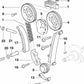 Tornillo hexagonal con arandela OEM 07119906642 para BMW E30, E36, E46, E34, E39, E38, F01, F02. Original BMW.