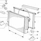 Doppelter Temperaturschalter für BMW E39, E38 (OEM 61318360857). Original BMW