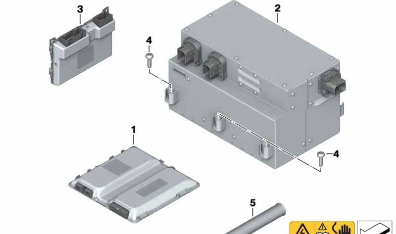 Módulo de supervisión de batería OEM 61278839458 para BMW i3 (I01). Original BMW