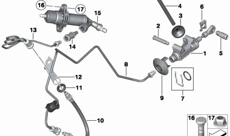 Válvula de aceleración para BMW E90N, E91N, E92, F10, F06, F06N, F12, F13, F01N, F02N (OEM 21522283914). Original BMW