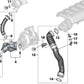 Tubo de carga de aire para BMW X5 E70, E71 (OEM 11618506079). Original BMW