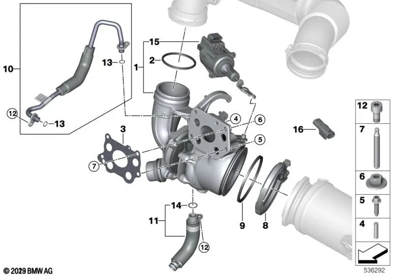 Conector ciego para BMW F40, F52, F44, F45N, F46N, F48N, F39, MINI F54N, F55, F55N, F56, F56N, F57N, F60N, BMW Motorrad K80, K81, K82, K83, K84, K48, K61, K50, K51, K52, K53, K54, K63, K67, K69 (OEM 61137678400). Original BMW.