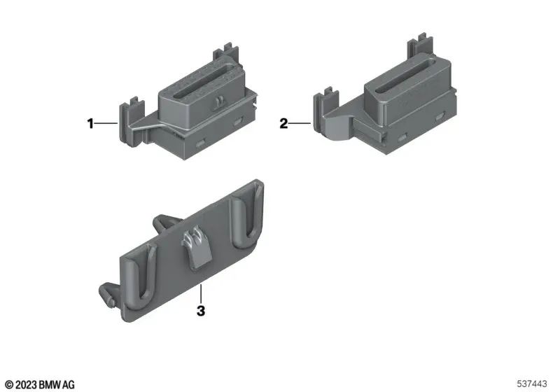 Carcasa de enchufe para BMW Serie 1 F40, Serie 2 F44, F45, F46, G87, U06, Serie 3 F30N, F31N, G20, G21, G80, G81, Serie 4 F32, F36, G22, G23, G82, G83, Serie 5 F90, G30, G31, G38, G60, Serie 6 G32, Serie 7 G11, G12, G70, Serie 8 F93, G14, G15, G16, I20, X