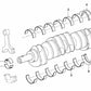 Weißes Lager für BMW E32, E31 (OEM 11211288968). Original BMW