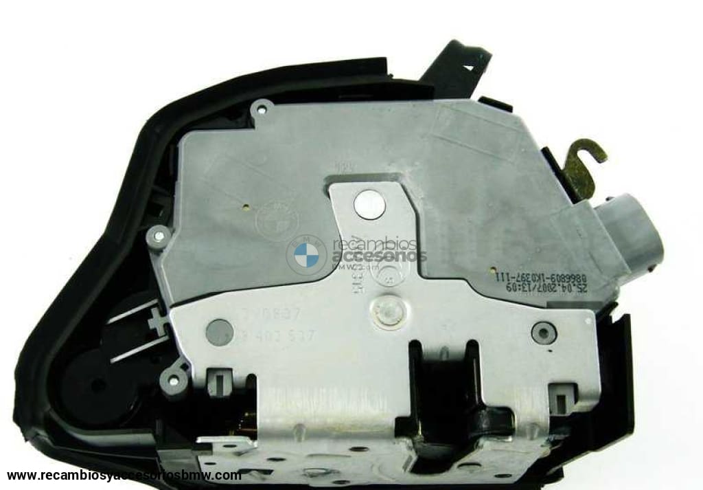 Cerradura De Pestillo Giratorio Con Actuador Para Bmw E53 . Original Bmw. Recambios