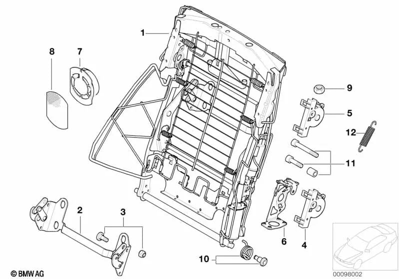 Ventilador para BMW G80, G81, G22, G23, G26, G82, G83, F90, G30, G31, G38, G32, E65, G12, G16, G01, G02, F95, G05, F96, G06, G07 (OEM 52109490351). Original BMW