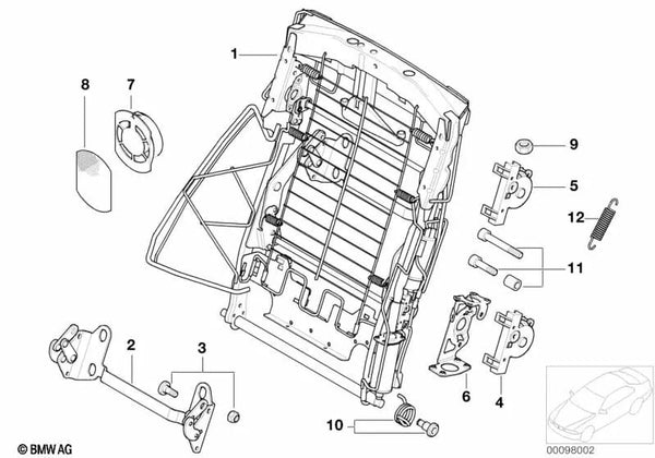 Ventilador para BMW G80, G81, G22, G23, G26, G82, G83, F90, G30, G31, G38, G32, E65, G12, G16, G01, G02, F95, G05, F96, G06, G07 (OEM 52109490351). Original BMW