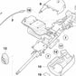 Colonna di indirizzo completa con OEM 32306780729 Unità di servorezione per BMW Z4 (E85, E86). BMW originale.